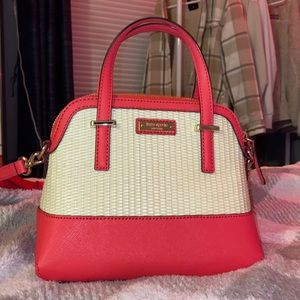 Kate Spade | Hot Pink and Cream Bag